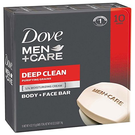 Deep Clean Face, Dove Bar Soap, Dove Bar, Healthy Face, Man Bars, Dove Men Care, Dove Men, Moisturizing Face Cream, Skin Dryness