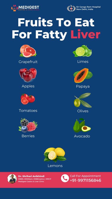 Fruits To Eat For Fatty Liver 1.Grapefruit 2.Limes 3.Apples 4.Papaya 5.Tomatoes 6.Olives 7.Berries 8.Avocado 9.Lemons #Lemons #liver #mdigest #fruits Dijetalna Ishrana, Liver Meals, Liver Foods, Liver Healing, Foods For Liver Health, Liver Healthy Foods, Liver Diet Recipes, Healthy Liver Diet, Quick Cleanse