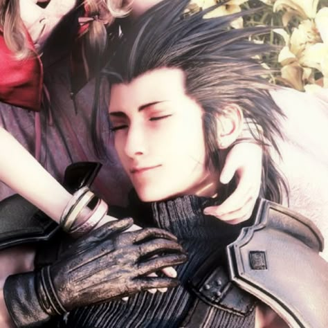 Zack And Aerith Matching Pfp, Zack X Aerith Matching Icons Pfp, Zack Fair X Aerith, Zack X Aerith Matching Icons, Ff7 Matching Pfp, Final Fantasy Matching Icons, Matching With Bf, Secret Pfp, Tifa Ff7 Remake