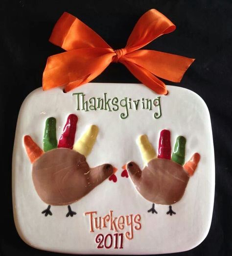 . Footprint Butterfly, Footprint Ornament, Handprint Turkey, Baby Christmas Crafts, Baby Art Crafts, Thanksgiving Crafts For Toddlers, Themed Ornaments, Thanksgiving Crafts Preschool, November Crafts