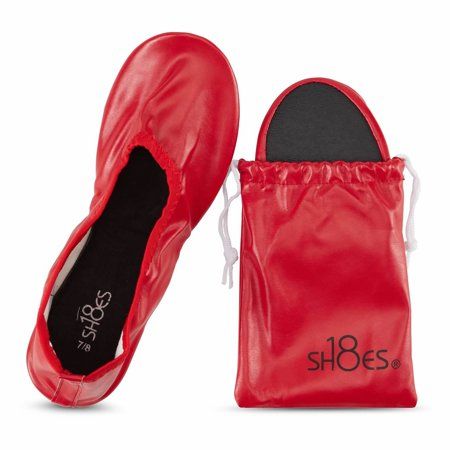 Foldable Flats, Red Flats, Soft Shoes, Comfortable Flats, Portable Travel, Ballet Flat Shoes, Ballet Flat, Carrying Case, Buy Shoes