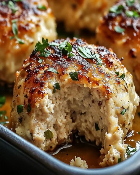 Try this Garlic Parmesan Chicken Meatloaf recipe! Juicy, savory, and perfect for family dinners or meal prep in under 30 minutes. Bbq Chicken Meatloaf, Garlic Parmesan Chicken Meatloaf, Chicken Meatloaf Muffins, Fancy Meatloaf, Ground Chicken Meatloaf, Chicken Meatloaf Recipe, Healthy Meatloaf, Chicken Meatloaf, Turkey Meatloaf Recipes