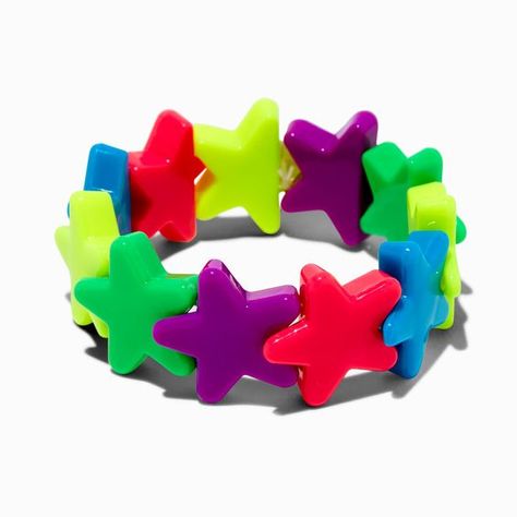 Great just what I wanted Kid Core Accessories, Clowncore Jewelry, Decora Accessories, Scene Clothes, Scene Jewelry, Rainbow Clothes, Neon Accessories, Rainbow Choker, Rainbow Accessories