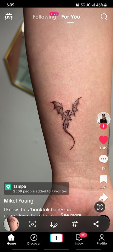 Dragon Finger Tattoo, Finger Tattoo, Tattoos