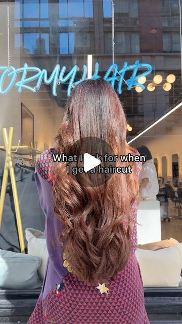 Alexandra Arriaga on Instagram: "If you have long hair and want to retain length while having shape and movement, this layered haircut is for you. I asked for a U-shape and tons of long/medium layers all around, with face-framing pieces starting near the chin. 

I’ve said it before and I’ll say it again: the best haircut in the city with @brandonshin.nyc at @formyhairnyc 🖤! Thanks for always taking such good care of me. 

#haircut #nychaircut #longhairstyles #layercut #fallhaircolor" Layercut Haircut, Face Framing Haircut For Medium Hair, Long Hair With Face Framing Layers, Long Layers With Face Framing Pieces, Medium Layers, Framing Pieces, The Best Haircut, Medium Layered, Layered Haircut