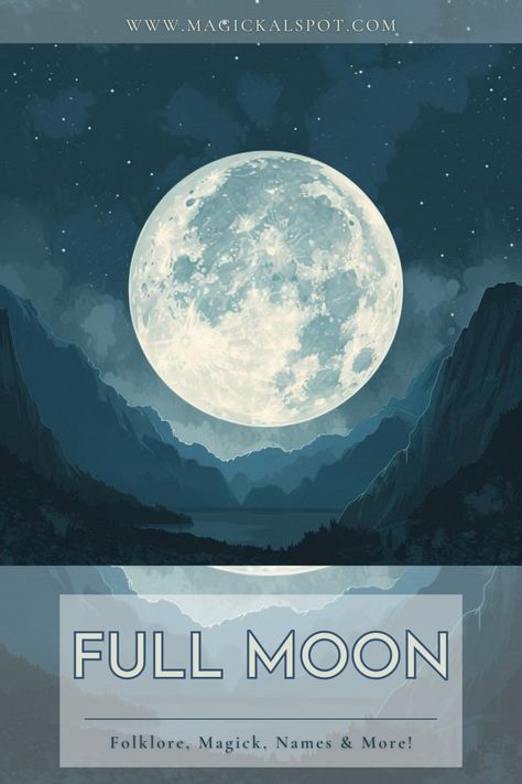 Bask in the luminous energy of the 'Full Moon: Folklore, Magick, Names & More' 🌕✨. Dive into the myths, magical practices, and the myriad names given to each month's full moon. Discover how to harness this potent time for ritual, reflection, and releasing what no longer serves. Ideal for moon enthusiasts and those looking to deepen their connection with the lunar cycle. 🌿🔮 #FullMoonWonders #LunarMagic Full Moon In Gemini, Full Moon Names, Full Moon Spells, Candle Colors, Moon In Gemini, Lunar Magic, Moon Names, Moon Magick, Moon Spells