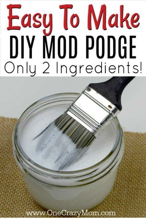 Mod Podge Recipe, Homemade Mod Podge Recipe, Homemade Mod Podge, Mod Podge Projects, Diy Mod Podge, Decoupage Tutorial, Decoupage Decor, Mod Podge Crafts, Decoupage Diy