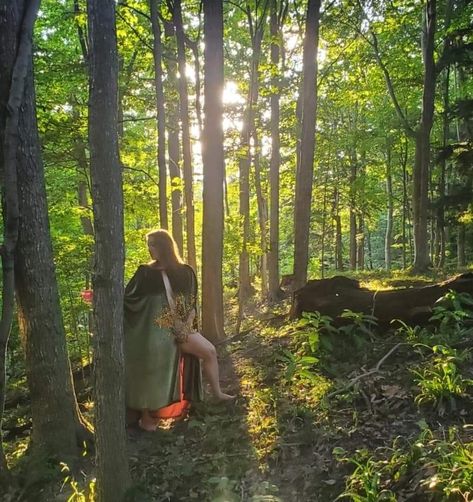 Back Country Camping, Sun Piercing, Velvet Cloak, Nature Witch, Brand Aesthetic, Witch Magic, Earth Angel, Setting Sun, Green Witch