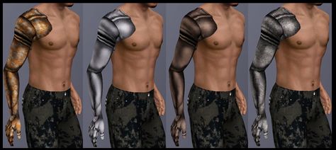 Sleek modern, Homemade steampunk, Half-arm prosthesis and Acid attack robotic skin! Ts4 Prosthetic Cc, Sims 4 Prosthetic Arm, Sims Robot Cc, Sims 4 Cc Prosthetic Arm, Sims 4 Prosthetic, Sims 4 Cc Prosthetic, Sims 4 Prosthetic Cc, Sims 4 Armor, Reaper Armor