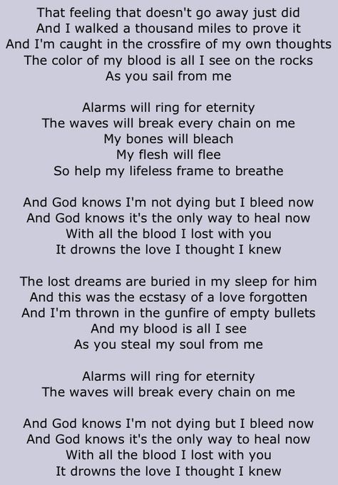 Ellie Goulding-My Blood Lyrics <3 My Blood Ellie Goulding, Ellie Goulding Lyrics, Ellie Goulding, New Romantics, Favorite Song, Music Therapy, Divergent, Lyric Quotes, Song Lyrics