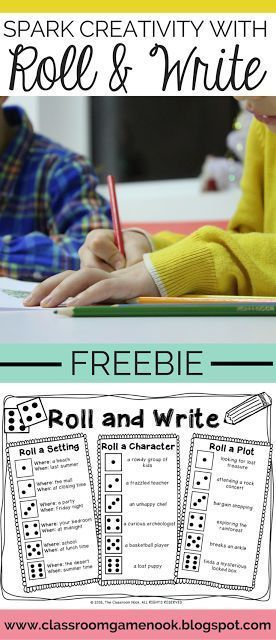 Do you have reluctant writers? Are you constantly hearing "I don't know what to write about?" This fun writing prompt game can help spark some creativity (and hilarious stories) with a quick roll of the die! Grab this freebie today from the Classroom G Writing Elementary Activities, Creative Writing For Grade 2 Student, Writing Group Activities, 2nd Grade Creative Writing, Creative Writing Elementary School, Writing Activities Elementary, Fun Creative Writing Activities, Fun Sentence Writing Activities, Creative Writing Class Ideas