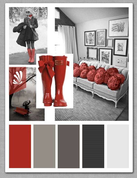 7+ Gorgeous Living Room Color Schemes Gray And Red Photos -  -  Check more at https://color-combination.com/7-gorgeous-living-room-color-schemes-gray-and-red-photos/ Grey And Red Living Room, Black And Grey Bedroom, Red Living, Red Color Schemes, Red Colour Palette, Living Room Color Schemes, Living Room Red, Grey Color Scheme, Room Color Schemes