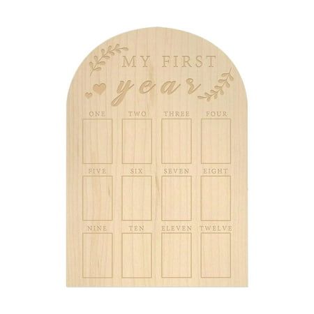 Board Of Milestones Wood For The First Year Nice Decoration For The Children Souvenir Frame For Baby Cards Milestones Monthly For Newborns Boxwood Features: [Storage frame for newborn]: saves and displays the rare memories of your newborn in this wooden frame specially designed. Decoration adorable: the brief but elegant design of this framework combines perfectly with any decor in a nursery, adding a beautiful to family of your newborn. Choice of either a newborn,newborn shower, or as an exchan First Year Photo Display, Boy First Birthday Gift, Year Board, Baby Picture Frames, Baby Photo Frames, Baby Nurseries, Mothers Day Pictures, Keepsake Baby Gifts, First Year Photos