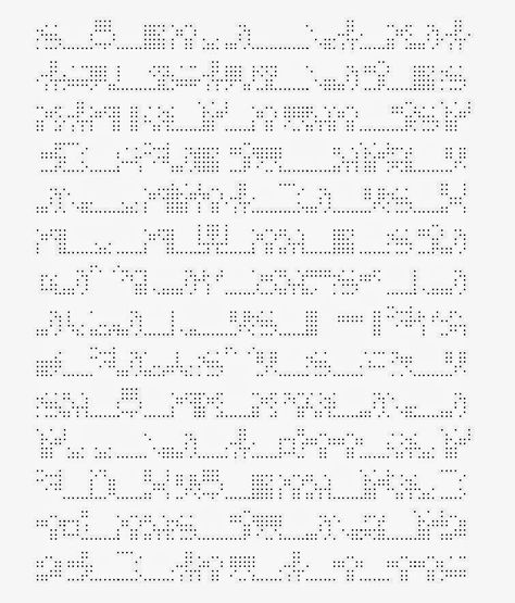 A Journal From Tomorrow: Asemic Braille from Keigo Depic Hara‎  The mechanical layout of the marks on this piece is a quality I've recently been trying to accomplish. I want to create drawings that appear to follow a computer's lines of logic without actually being any real language or logic. Braille Design, Graphic Notation, Blind Design, Experimental Type, Asemic Writing, Facade Panel, Invisible Cities, Logo Creator, Create Logo