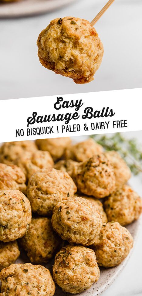 Gluten Free Dairy Free Sausage Balls, Healthy Breakfast Sausage Balls, Paleo Sausage Balls, Sausage Balls Gluten Free, Paleo Christmas Appetizers, Paleo Holiday Appetizers, Dairy Free Sausage Balls, Healthy Sausage Balls, Paleo Appetizers For Party