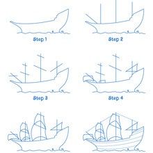 Mayflower ship drawing lesson. There are many free Mayflower ship drawing lesson in How to draw THANKSGIVING. You will love to color a nice drawing ... How To Draw Ship, How To Draw A Ship, Mayflower Drawing, How To Draw Thanksgiving Things, How To Draw A Ship Step By Step, Mayflower Boat Craft Preschool, How To Draw Boats Step By Step, How To Make A Mayflower Ship, Mayflower Art