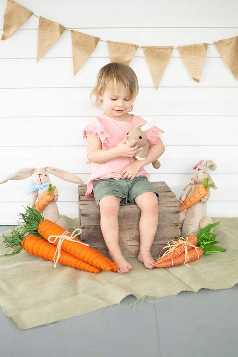 Toddler Easter Photoshoot Indoor, Toddler Easter Photoshoot Ideas, Easter Picture Backdrop Ideas Diy Photo, Easter Chick Photoshoot, Easter Backdrops Diy Mini Sessions, Easter Photography Ideas Indoor, Easter Photography Ideas Toddler, Kid Easter Photoshoot, Diy Easter Photoshoot Toddler