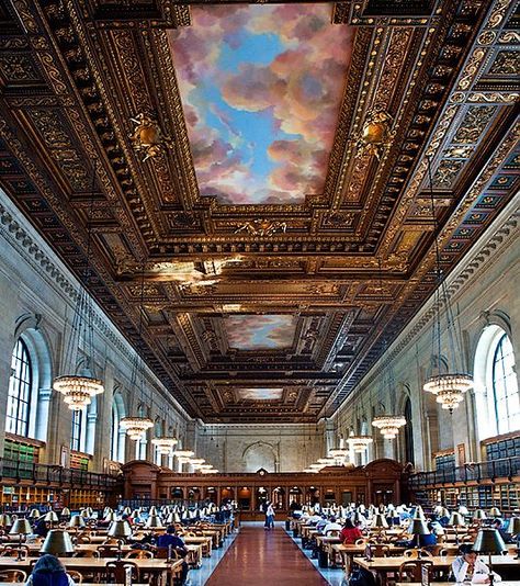 Top 25 FREE Things to Do in New York City - Southern Savers :: Southern Savers Library Reading Room, Nyc Public Library, Library Reading, Voyage New York, Public Libraries, Beautiful Library, Ville New York, I Love Nyc, Empire State Of Mind