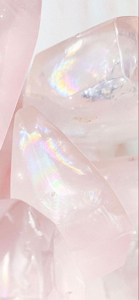 Crystal Pattern Wallpaper, Rose Quartz Wallpaper Iphone, Pink Quartz Wallpaper, Rose Quartz Wallpaper, Rose Quartz Aesthetic, Quartz Wallpaper, Cute Business Cards, Crystal Pattern, Rainbow Wallpaper