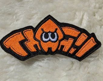 Splatoon Embroidery, Splatoon Hat, Octopus Hat, Nintendo Splatoon, Callie And Marie, Mini Game, Battle Jacket, Retro Games, Handmade Gifts For Her