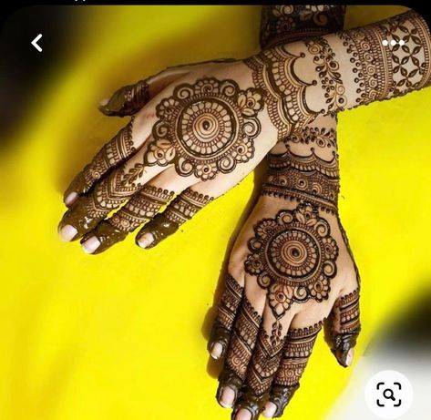 Simplest Mehndi Designs, Circle Mehndi Design, Golecha Henna, Latest Arabic Mehndi Designs, Front Mehndi Design, Engagement Mehndi, Circle Mehndi, Mehndi Designs Bridal Hands, Rose Mehndi Designs