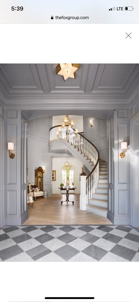 Victorian Foyer, The Fox Group, White Foyer, Fox Group, Marble Foyer, Foyer Stairs, Foyer Staircase, Foyer Flooring, White Marble Floor