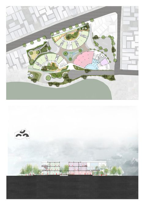 Ecokid Kindergarten by LAVA Architects | Kindergartens / day nurseries Window Frame Colours, Activity Based Learning, Unique Bedroom Design, Organic Architecture, Water Element, Hanoi Vietnam, Outdoor Playground, Wellness Center, Educational Projects