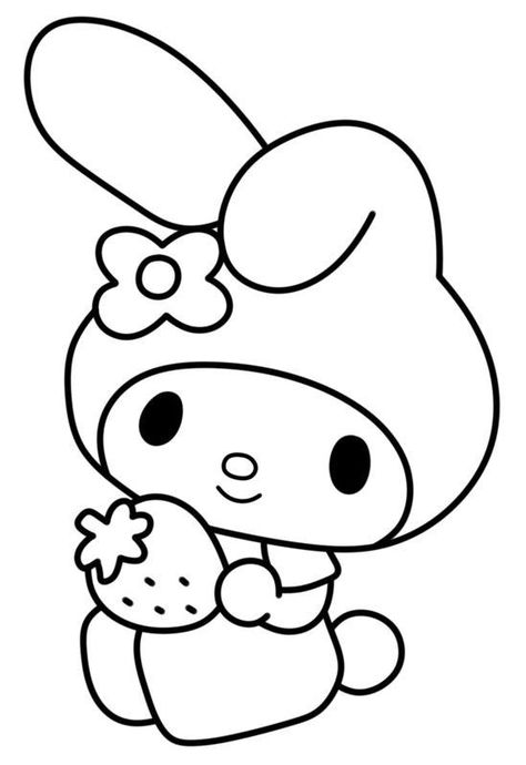 Bring out your inner artist with these free Sanrio coloring pages! Featuring all your favorite characters, from Hello Kitty to My Melody, these pages are perfect for a fun and relaxing activity. Download them today and start coloring!    #sanrio #coloringpages #kawaii #cute #hellokitty #mymelody #cinnamoroll #gudetama Printable My Melody, My Melody Coloring Pages, My Melody Coloring, Melody Coloring Pages, Sanrio Coloring Pages, Aesthetic Colouring Pages Printable, Sanrio Coloring, Colouring Pages Printable, Hello Kitty Imagenes