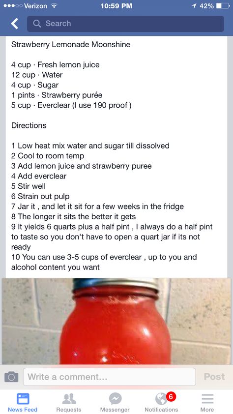 Strawberry lemonade moonshine Peach Moonshine Recipe, Dreamsicle Moonshine, Raspberry Moonshine, Strawberry Moonshine Recipe, Strawberry Lemonade Moonshine Recipe, Moonshine Drink Recipes, Homemade Moonshine, Moonshine Recipes, Liquor Recipes