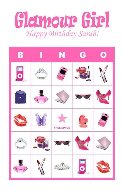 Slumber Birthday Party, Diva Party, Game Bingo, Glamping Birthday, Diy Party Crafts, Birthday Party Game, Glamping Party, Glamour Party, Girl Spa Party