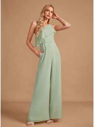 Bridesmaid Dresses Neckline, Summer Silhouette, Princess Bridesmaid Dress, Tea Length Bridesmaid Dresses, Sweetheart Bridesmaids Dresses, One Shoulder Bridesmaid Dresses, One Shoulder Bridesmaid, Sleeveless Bridesmaid Dresses, Floor Length Chiffon Bridesmaid Dresses