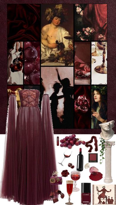 Dionysus Outfit, Cabin 12 Dionysus, Dionysus Cabin, Cabin Aesthetics, Dionysus God, Cabin Outfit, New Years Ball, Lightning Thief, Prom Outfit