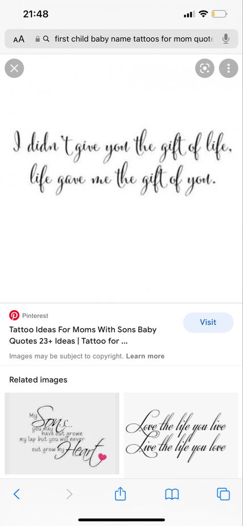 Mother Quote Tattoo Ideas, Motherhood Tattoos Quotes, Godmom Tattoo Ideas, Godchildren Tattoo Ideas, Godchild Tattoo Ideas, Tattoo For Baby, Mom Tattoo Quotes, Tattoo Sentences, Poem Tattoo