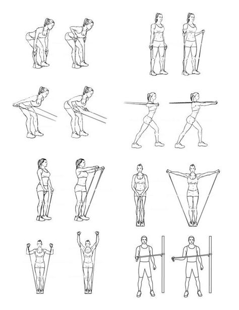 Exercises With Bands, Shoulder And Arm Workout, Bands Workout, Pilates Stretches, Park Workout, Home Training, Outdoor Park, Outdoor Training, Stretch Bands