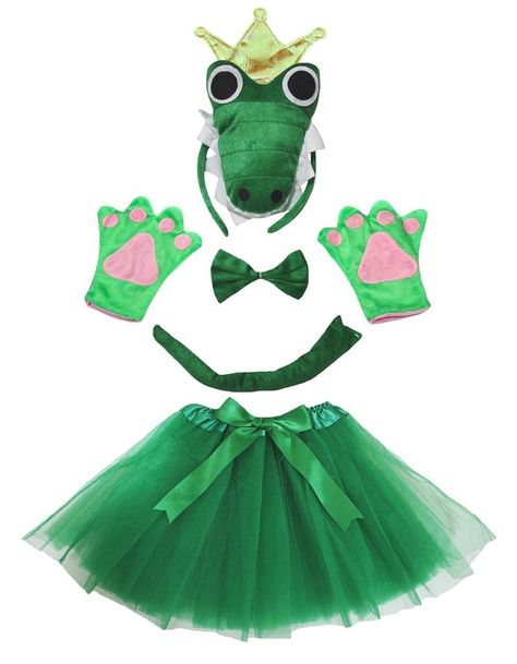 Birthday Party Props, Paw Gloves, Turtle Costumes, Green Tutu, Bow Skirt, Dinosaur Costume, Kids Party Dresses, Dinosaur Kids, Pet Holiday