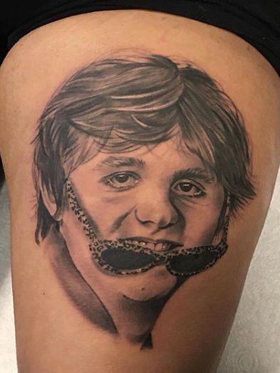 Best 9 Lewis Capaldi Fan Tattoos – NSF – Music Magazine Lewis Capaldi Tattoo, Fan Tattoo, Lewis Capaldi, Music Magazine, Music Magazines, Moon Tattoo, Portrait Tattoo, Magazine, Fan