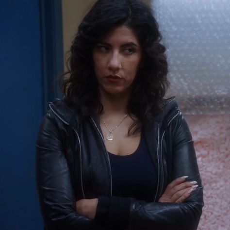 I never noticed Rosa had long pretty nails??? Did she always have this or is it just this specific episode? Long Pretty Nails, Rosa Diaz, Badass Aesthetic, Brooklyn Nine Nine, How To Do Nails, Long Nails, Pretty Nails, Brooklyn, Celebrities