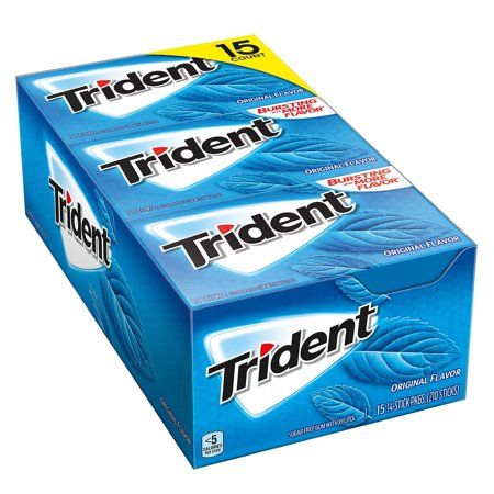 Gum Trident, Trident Gum, Surgeon Humor, Kiss Tips, Surgeon Office, Dental Office Organization, Xylitol Gum, Extra Gum, Teeth Whitening Homemade