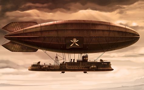 Steampunk Zeppelin on Behance Steampunk Zeppelin, Dieselpunk Art, Zeppelin Balloon, Steampunk Ship, Airship Art, Steampunk Book, Steampunk Illustration, Steampunk Vehicle, Steampunk Artwork