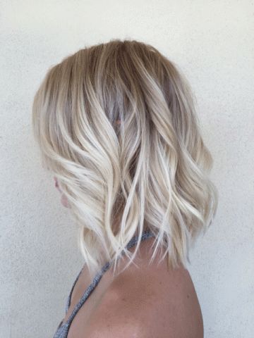 Hot Blonde LOB | Modern Salon Bob Lung, Blond Hairstyles, Medium Hairstyle, Short Blonde Bobs, Hair Formal, Blonde Lob, Color Rubio, Blonde Bob Hairstyles, Hair Styles 2017