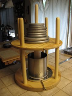 home made cheese press Diy Cheese Press, Homemade Cheeses, Cheese Press, Cheese Cave, Cheese Making Recipes, Making Cheese, Diy Cheese, Cheese Making, Butter Cheese