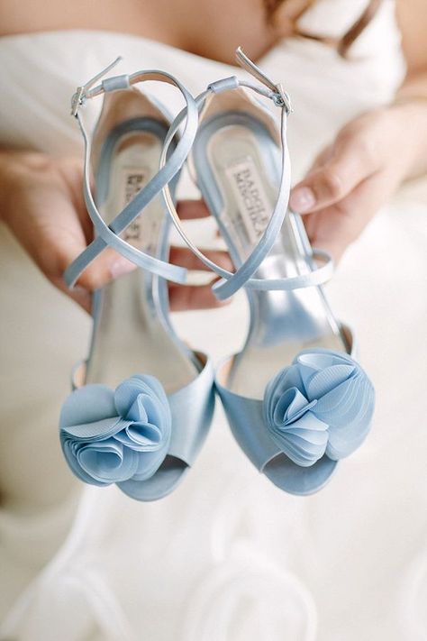 Pantone Serenity Blue bridal shoes Country Shoes Boots, Classic Blue Wedding, Blue Bridal Shoes, Converse Wedding Shoes, Wedge Wedding Shoes, Designer Wedding Shoes, Blue Wedding Inspiration, Serenity Blue, Wedding Shoes Comfortable