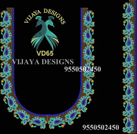 Mission Embroidery Designs, Embroidery Designs For Blouses, Ns Creations, Casual Blouse Designs, Embroidery Designs Free Download, Latest Embroidery Designs, Mirror Work Blouse Design, Computer Works, Computer Design