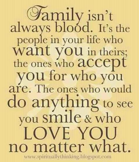 Truth.  Family is who you fill your life with. Family Support Quotes, Quotes About Attitude, Family Isnt Always Blood, Adoption Quotes, Family Love Quotes, Support Quotes, Inspirerende Ord, Fina Ord, Life Quotes Love