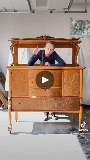 42K views · 2.2K reactions | Mirrorless Tiger oak buffet gets a full of character makeover! 🤩 🤎🍊 | Mirrorless Tiger Oak Buffet gets a groovy full of character makeover! 🤩 🤎🍊

Want to give more richness to your tiger oak wood without stripping/ sanding... | By ReLove ReStore | Facebook Oak Buffet, Tiger Wood, Tiger Oak, Furniture Refinishing, Flipping Furniture, Refinishing Furniture, Oak Wood, Repurpose, White Wash