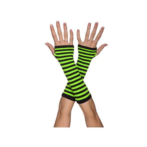 Striped Black and Green Arm Warmers in Accessories & Hats Basic... (8.84 CAD) ❤ liked on Polyvore featuring accessories, gloves, arm warmer gloves, striped gloves, green gloves, green arm warmers and striped arm warmers Green Arm Warmers, Striped Arm Warmers, Basic Accessories, Striped Gloves, Green Gloves, Black Gloves, Green Stripes, Bright Green, Neon Green