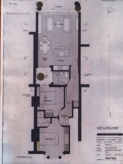 Ground floor flat side return and extension | Houzz UK Ground Floor Flat Extension, Side Return Extension Floorplan, Side Return Extension Victorian, Victorian Terrace House Extension, Terrace House Extension, Terrace Extension, Garden Flat, No Beer, Side Return Extension