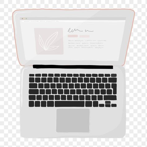 Computer Png Aesthetic, Laptop Png, Computer Png, Aesthetic Laptop, Aesthetic Png, Aesthetic Sticker, Png Aesthetic, Of Aesthetic, Planner Sticker