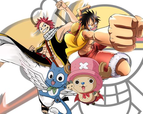 One Piece and Fairy Tail Lucy Natsu, One Piece Crossover, One Piece Fairy Tail, Lost Treasure, Natsu X Lucy, Luffy X Nami, Fairy Tail Guild, Tmnt Turtles, Big Three