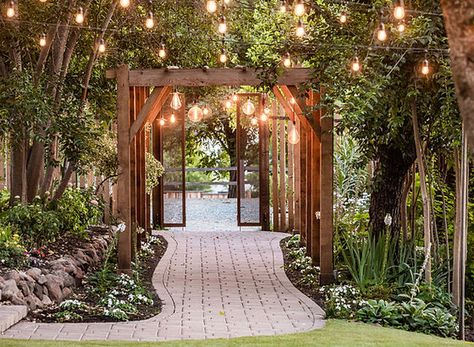 Forest Wedding Venues California, Wedding Reveal, Wisteria Wedding, Socal Wedding Venues, Forest Wedding Venue, Northern California Wedding Venues, Airbnb Wedding, Smallest Wedding Venue, Orchard Wedding